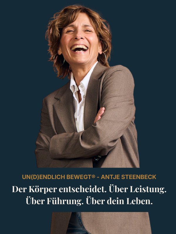 Der Körper entscheidet. Über Leistung. Über Führung. Über dein Leben.